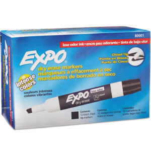Low-Odor Dry-Erase Marker, 12 Pack